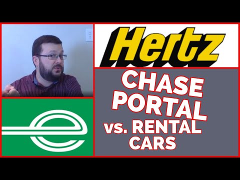 Hertz, Enterprise, Avis vs. Chase Portal for Car Rentals