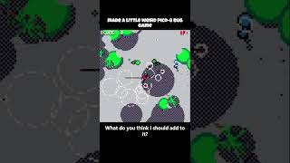 Made silly bug game #coding #pico8 #gamedev #gamedesign