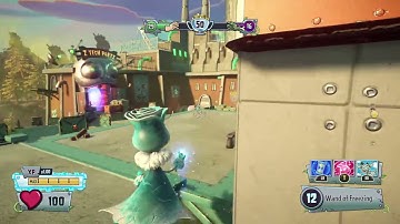 You can shoot thru the Zombot in Z-Tech factory