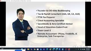 US Tax Workshop-5 May-2026-Learn Cloud Accounting with Nahid | বাংলায় ক্লাউড একাউন্টিং শিখুন |