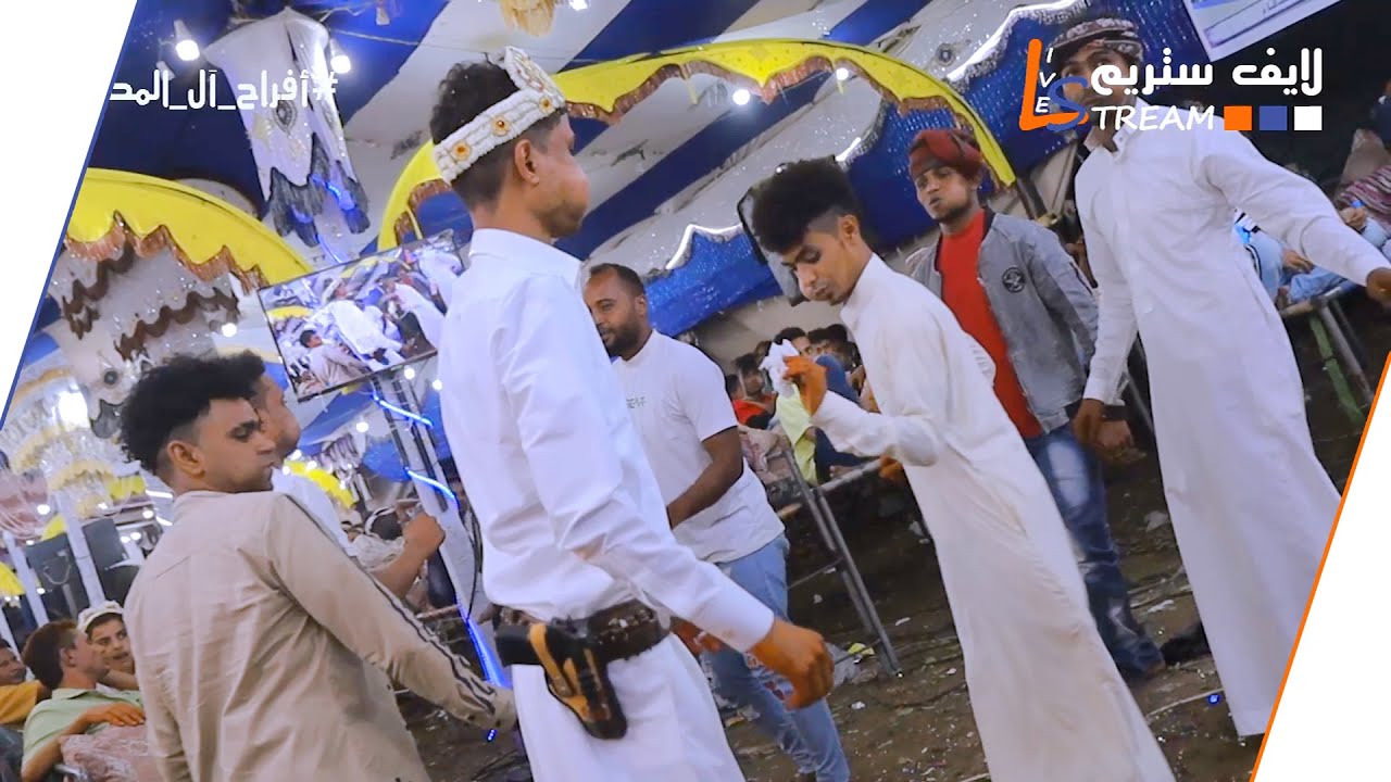 احمد الحاتمي - قالو فؤادك خفق | درب الزلق | افراح ال المطري - الضحي | لايف ستريم للانتاج التلفزيوني