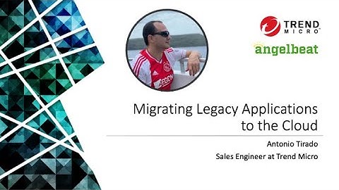 Migrating Legacy Applications to the Cloud