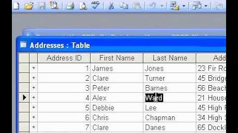 Microsoft Office Access 2003 Filter data by selection