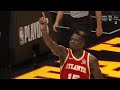 Clint Capela Gets ATL Crowd HYPED With The Dikembe Mutombo Finger Wag After Block On Julius Randle