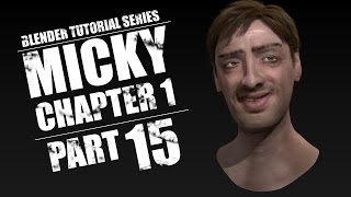 Blender - Micky Ch.1 - Pt. 15 - Object-based Eyebrows and Lashes