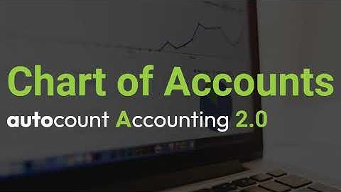 AutoCount Accounting 2.0 - Chart of Accounts