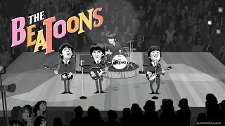 The Beatoons - BEATOONMANIA-1 - The Washington Coliseum. official @alvar0rtega.