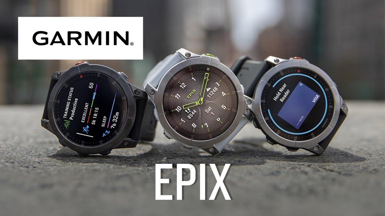 Garmin epix™  Montre multisports connectée avec écran AMOLED