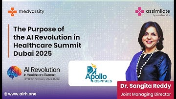 Start up Spotlight Zone at the AI Revolution in Healthcare Summit Dubai 2025 | Dr  Sangita Reddy