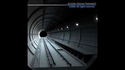 Tunnel subway 3D model from CGTrader.com
