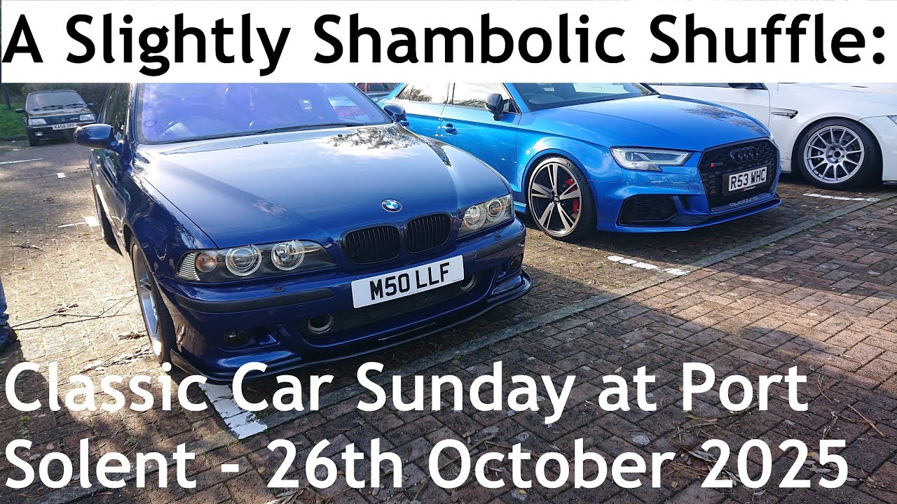 Слегка сумбурная тусовка: воскресенье классических автомобилей в Порт-Соленте — 26 октября 2025 г...