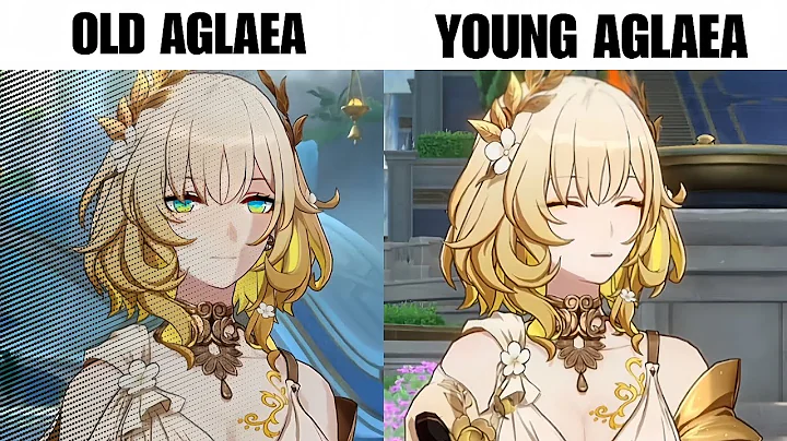 Old and Young AGLAEA when Greeting you has different vibes 😳 | Honkai:Star Rail