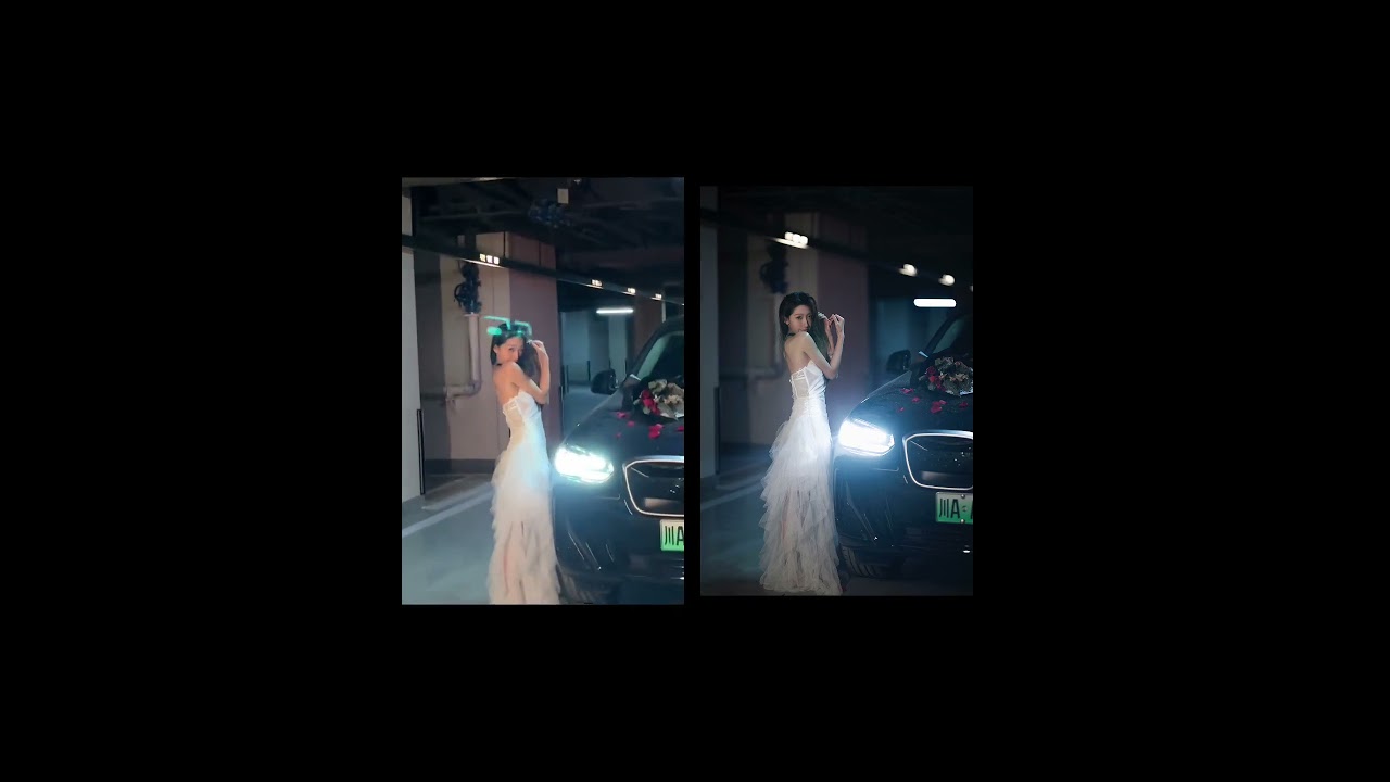 摄影师拍照引导，辣妹在地下停车场拍出质感照片！#拍照姿势 #停车场拍照 #氛围感 #摄影 #感觉至上