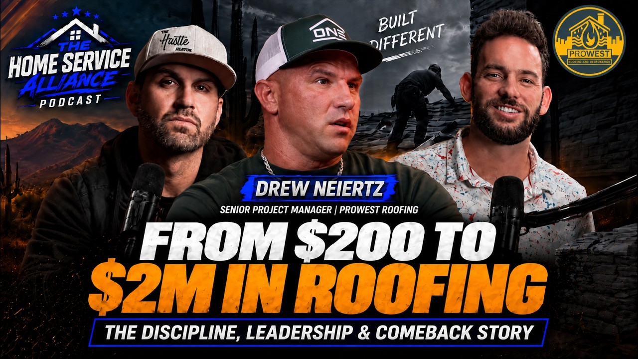 From Prison to $2M+ in Roofing | Drew Neiertz’s Comeback Story