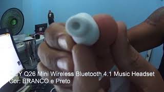 fone QCY Q26 com anti ruido