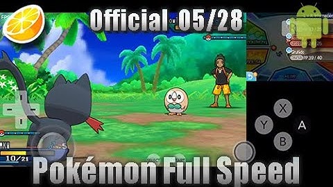 3DS for Android | Pokémon Ultra Sun HD Full Speed  - Official Citra Beta 4 Update