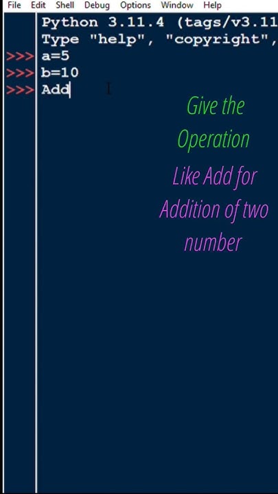 Addition in python || Class 11 || Introduction to python || - YouTube