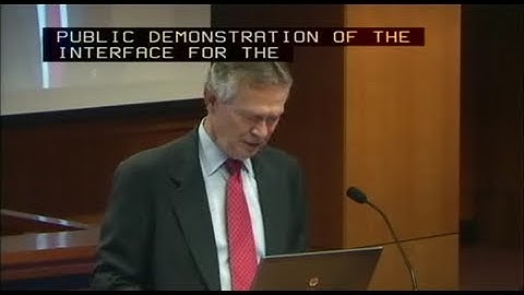 Demonstration of Online Public Inspection File Interface - July 17, 2012