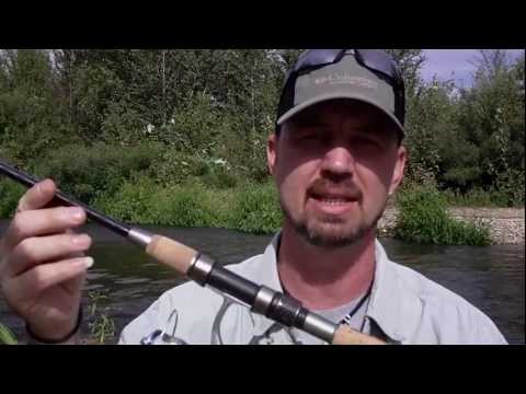 Backpacking Fishing Rod & Reel Review - Alegra Mini Spin Rod And