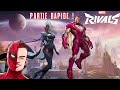 Marvel rivals  gameplay avec ironman et tornade 