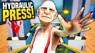 We JUMPED into a HYDRAULIC PRESS - Just Die Already Gameplay