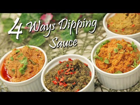 How To Make 4 Ways Dipping Sauce   Share Food Singapore