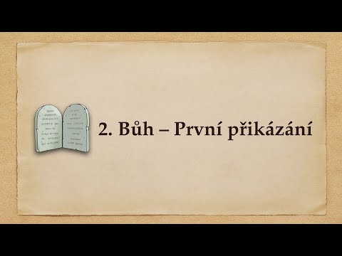 Video: Přidal Ježíš přikázání?