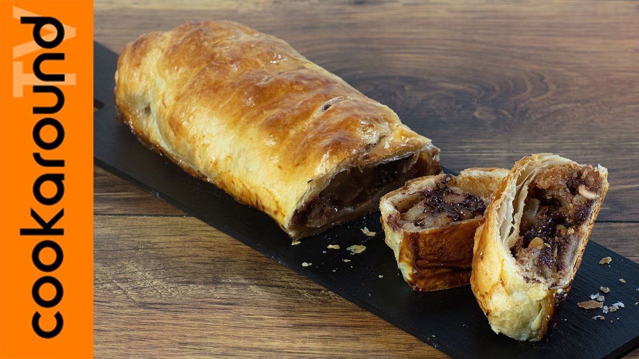 Strudel di pere e cioccolato