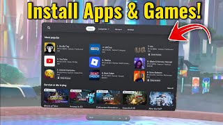 How to Download and Install Apps & Games on Meta Quest 3 & 3S! screenshot 4