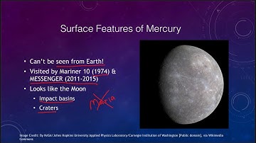 Lesson 9 - Lecture 4 - Mercury - 2020 - OpenStax