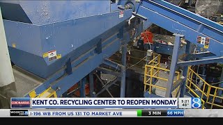 Kent County Recycling Center to reopen after shutdown