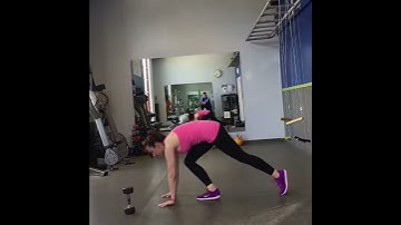 Push-ups + Goblet Squat Superset
