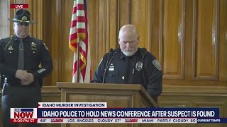 Idaho Murders: Officials hold press conference after suspect, Bryan Kohberger, arrested
