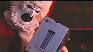 Art The Clown Opening Christmas Presents Terrifier 3 2024