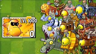 Every Random Plants LEVEL 1000 Power-Up vs ALL Final Bosses Fight! - PvZ 2 Final Bosses