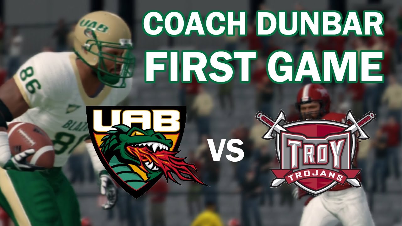 CREATION AND FIRST GAME! - COACH DUNBAR SNACKBAR - UAB VS. TROY - EPISODE 1
