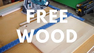 How To Build With FREE Lumber!!! DIY Serving Trays