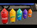 Crushing Crunchy & Soft Things by Car 2026 | Super Satisfying Experiment Car vs Balloons 🔴🟡🟢🔵