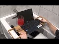 Belmint Bambüsi Bamboo Bathtub Caddy Tray Real Life Review Belmint Bambüsi Bamboo Bathtub Caddy Tray Real Life Review