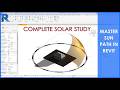 Solar Path Study in Revit | Complete Guide to Sun Path & Shadow Analysis (All Methods Explained)