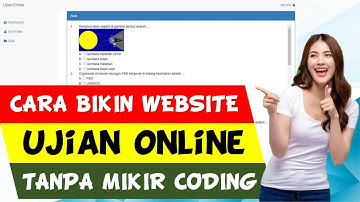 🔴 CARA MEMBUAT WEBSITE UJIAN ONLINE TANPA MIKIR CODING