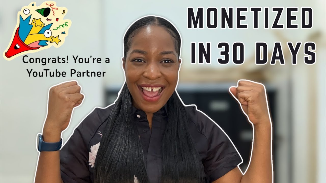 FINALLY MONETIZED ON YOUTUBE: WHAT I DID TO REACH 4000 WATCH HOURS # ...