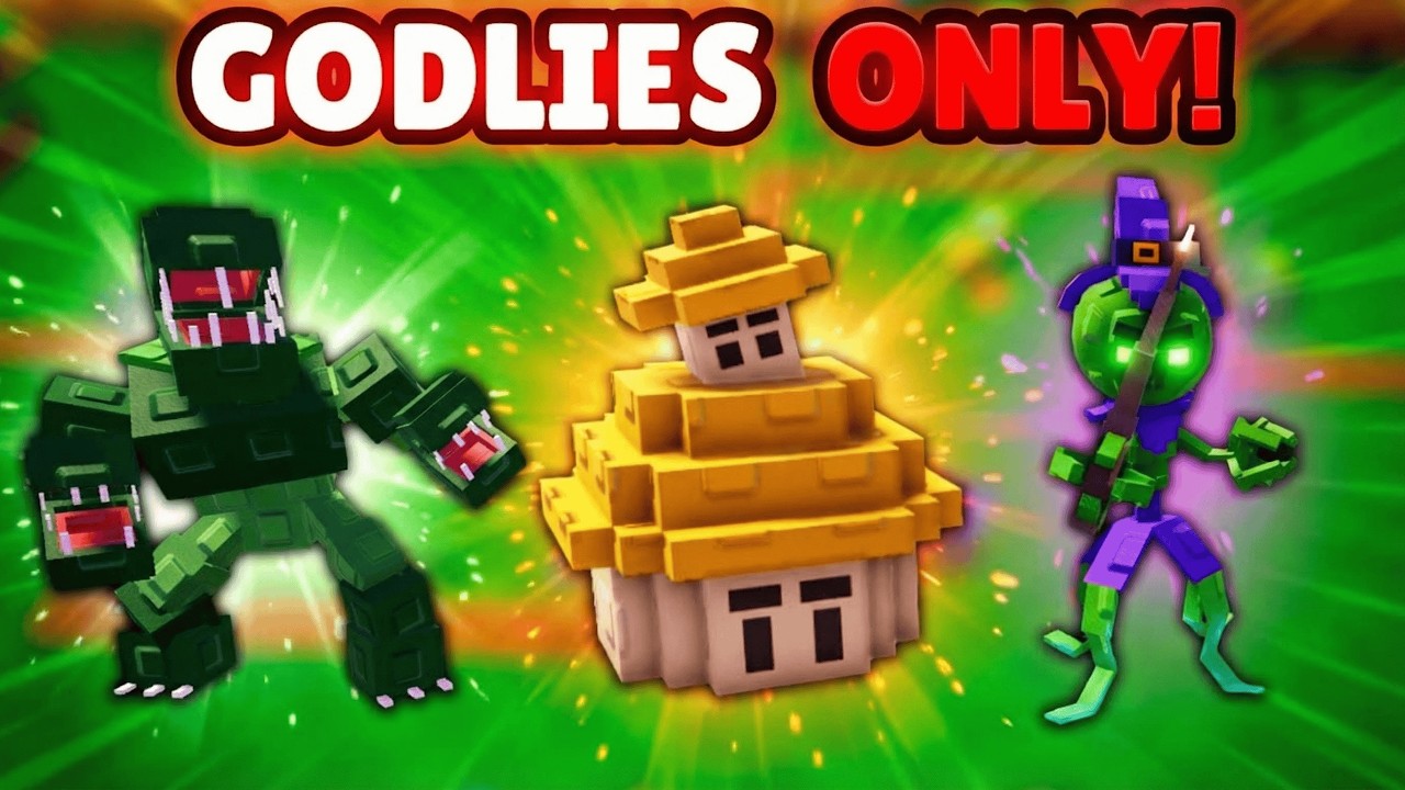 Our GODLIES ONLY TEAM BEAT An INSANE CHALLENGE In Garden Tower Defense!