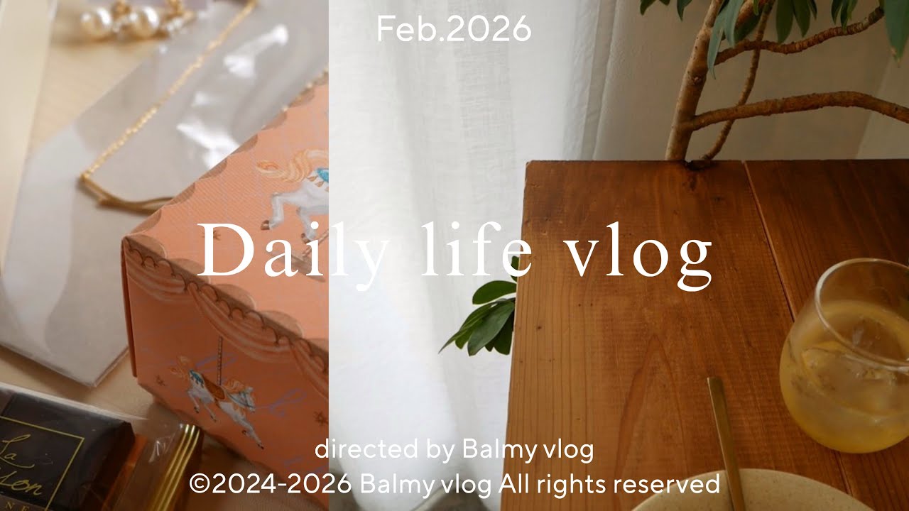 【vlog】息子と過ごす冬の日常🧁☕️｜バレンタイン準備｜3COINS.DAISO.チョコ購入品｜newアクセサリー💎｜お気に入りカフェ｜おうち時間 etc…