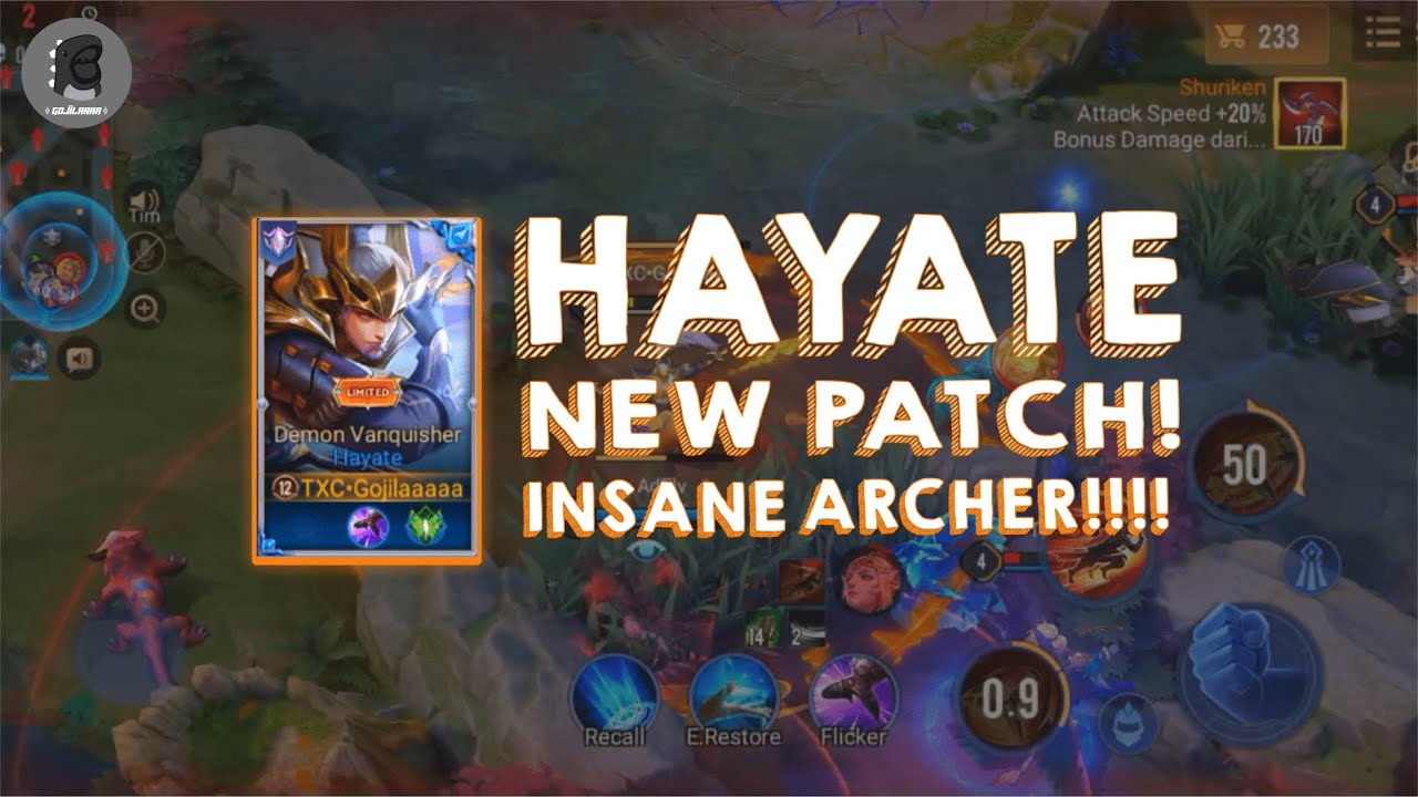 HAYATE NEW PATCH | THIS HERO IS TOO GOOD TO USE!