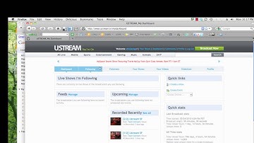 Using ustream.tv part 2 of 3