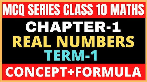 Class 10 Maths Chapter 1 MCQ Questions|MCQ Of Real Numbers Class 10|MCQ SERIES BY #EducatersAcademy
