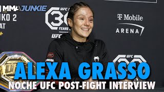 Alexa Grasso 'Not Frustrated' by Draw vs. Valentina Shevchenko, Open to Trilogy | Noche UFC
