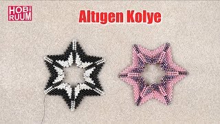 Altıgen Kolye | Hexagon Necklace Part 2 #DIY #kendinyap