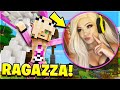 UNA RAGAZZA ENTRA NEL MONDO DI UN MIO FAN SU MINECRAFT ITA!